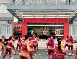 Usai Pelaksanaan Gebyar Posyandu Presisi, Rumkit Bhayangkara Gelar Senam Bersama Jaga Kebugaran Tubuh Personel