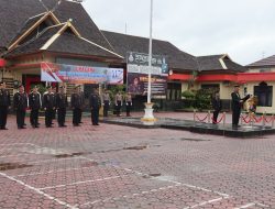 Kapolres Barito Utara Pimpin Upacara dalam Rangka Harkitnas ke-117