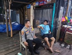Bhabinkamtibmas Pager Ajak Warga Waspada dan Aktif Jaga Lingkungan