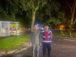 Polresta Palangka Raya Gelar Patroli Samapta Sisir Sejumlah Ruas Jalan Padat Warga