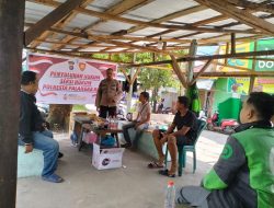 Penyuluhan UU Darurat, Seksi Hukum Polresta Palangka Raya Ingatkan Bahaya Sajam dan Senpi Ilegal