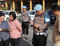 Waspers Apel Satfung, Sipropam Polresta Palangka Raya Cek Absensi dan Kelengkapan Personel