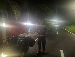 Anggota Satsamapta Polresta Palangka Raya Gelar Patroli ke Sejumlah Jalan