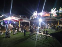 Parade Tari Pesisir dan Kalteng Expo Ramaikan FBIM 2025 di Stadion Tuah Pahoe Dikawal Polresta Palangka Raya