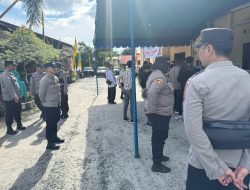 Pasca Apel, Polresta Palangka Raya Langsung Gelar Rangkaian Pengamanan Kunker Menko Pangan RI