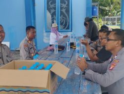Sinergi Polsek Sabangau dan Tim Penilai Polresta Dukung Ketahanan Pangan Warga