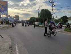 PENGATURAN LALU LINTAS DI PAGI HARI