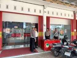 Satlantas Polres Katingan cek dan kontrol rutin Objek Vital Tiap harinya.