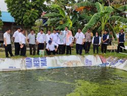 Polsek Sabangau Amankan Kunjungan Kerja Wakil Menteri KKP RI di Pemancingan Datu Mangku
