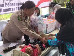 Gerakan Cegah Stunting, Sidokkes Polresta Palangka Raya Bantu Sukeskan Gebyar Posyandu Presisi