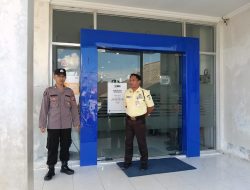 Polsek Bulik Patroli Sambangi Satpam Bank BRI Cabang Nanga Bulik