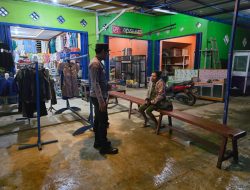 Piket Polsek Lamandau Silaturahmi Ke Pedagang
