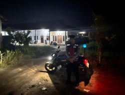 Patroli Satsamapta Polresta Palangka Raya Sasar Pemukiman Warga