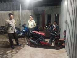 Anggota Polsek Sabangau Sambangi Kantor BRI dan Pastikan Kamtibmas Terjaga Diakhir Pekan