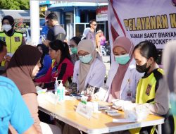 Hadir Untuk Masyarakat, Rumkit Bhayangkara Polda Kalteng Adakan Pelayanan Kesehatan Di CFD