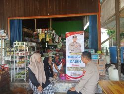 Polsek Gunung Purei Gelar Minggu Kasih, Tingkatkan Keharmonisan dengan Masyarakat