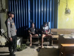 Personil Polsek lamandau melaksanakan sambangi warga masyarakat