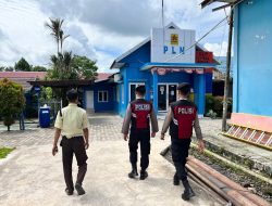 Sat Samapta Polres lamandau laksanakan patroli di Kantor PLN