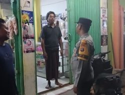 Piket Polsek Lamandau Sambang Ke Masyarkat Pedagang