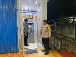 Piket Polsek Sematu Jaya Laksanakan Patroli Obvit Atm Perbankan