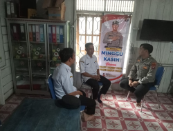 Lewat Program Minggu Kasih, Polsek Gunung Purei Ajak Warga Waspadai Penyebaran Hoax