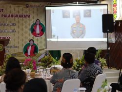 Tingkatkan Sinergitas, Wakapolda Kalteng Hadiri Lepas Sambut Kepala Pengadilan Tinggi Palangka Raya