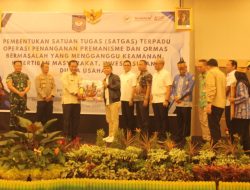 Wujudkan Kamtibmas, Polda Kalteng Dukung Pembentukan Satgas Terpadu Anti Premanisme dan Ormas Bermasalah di Bumi Tambun Bungai