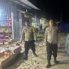 Polsek Bukit Batu Patroli ke Pasar Rakyat Cegah Premanisme