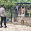 Dukung Ketahanan Pangan, Bhabinkamtibmas Polsek Sematu Jaya Silaturahmi ke masyarakat terkait Program Asta Cita Presiden RI