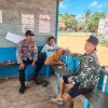 Bhabinkamtibmas laks giat sambang Kamtibmas “Door to Door System” Sambang Kamtibmas di wilayah Polsek marikit