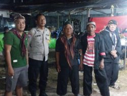 Polsek Sabangau Hadiri Acara Syukuran Bulan Suro dan Penggalangan Dana Musholla Nurul Huda