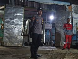 Piket Polsek Delang melaksanakan giat patroli dimalam hari
