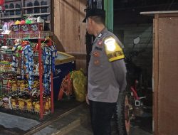 Piket Polsek Delang melaksanakan Silaturahmi ke warga masyarakat