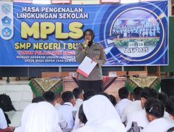 Satbinmas Polres Lamandau Gencarkan Giat Sosialisasi Kepada Siswa-siswi Peserta MPLS