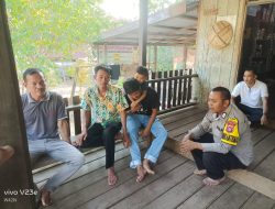 Piket Polsek Delang Sosialisasikan tentang Penanggulangan Premanisme Berkedok Ormas