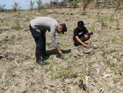 Dukung Ketahanan Pangan, Bhabinkamtibmas Polsek Delang Silaturahmi ke masyarakat terkait Program Asta Cita Presiden RI