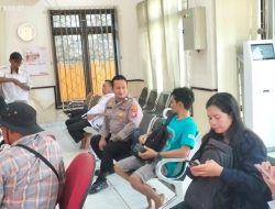 Perkuat Kamtibmas, Polsek Katingan Tengah Sambangi Warga