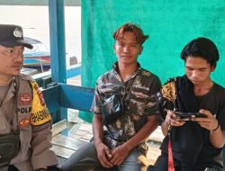 Bhabinkamtibmas Polsek Mendawai Melaksanakan Sambang Kamtibmas di Desa Perigi kec. Mendawai