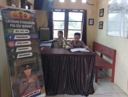 Tingkatkan Keamanan dan Pelayanan Markas Komando (Mako), Pers Polsek Marikit Laksanakan Stand By.