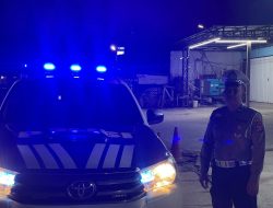 Sat Lantas Patroli Blue Light Upaya Cegah Gangguan Kamtibmas