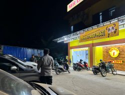Personil Piket Polsek Bulik Laksanakan Patroli Pertokoan