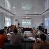 Personel Polres Barito Utara Ikuti Rapat Monitoring Karhutla Secara Virtual