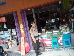 Personil Piket Polsek Bulik Laksanakan Patroli Pertokoan