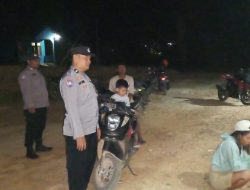 Piket Polsek lamandau melaksanakan Silaturahmi ke masyarakat