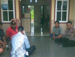 Bhabinkamtibmas Polsek Sematu Jaya Gencarkan Pencegahan Karhutla