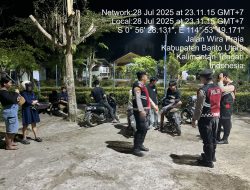 Polres Barito Utara Intensifkan Patroli Harkamtibmas untuk Antisipasi Premanisme