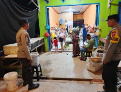Piket Polsek Lamandau Silaturahmi Ke Pedagang