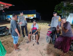 Piket Polsek Lamandau Sosialisasikan Penanggulangan Premanisme Berkedok Ormas