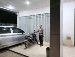 Personel Polsek melaksanakan Patroli di Wilkum Polsek Bulik