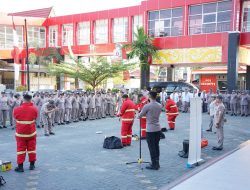 *Fokus Pada Keselamatan Dengan APD Lengkap, Rumkit Bhayangkara Gelar Sharing Session Penanganan Korban Karhutla*